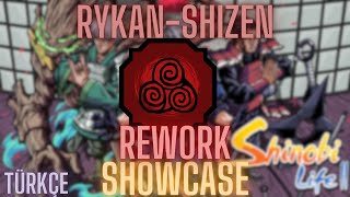 Rykan Shizen OP Rework Showcase  Shindo Life Türkçe [upl. by Yerga859]