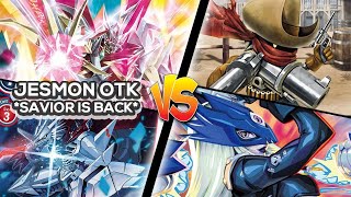 SAVIOR BACK TO 4  Jesmon OTK vs Beelstarmon  Digimon TCG New Format [upl. by Attiuqihc]