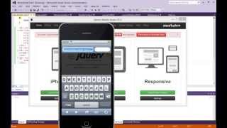 ASPNET MVC 4  How to Create Mobile and Desktop Versions of a Website  Part 1 [upl. by Harding295]