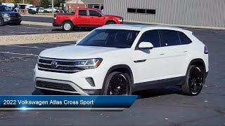 2022 Volkswagen Atlas Cross Sport 20T SE wTechnology Sport Utility Kent Akron Stow Canton Clev [upl. by Peednam]