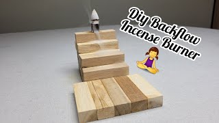 DIY Backflow Incense Burner  Easy Upcycled Craft [upl. by Eedya722]