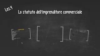 DIRITTO COMMERCIALE Lez4 [upl. by Barraza813]