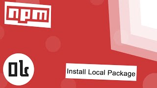 NPM Tutorial for Beginners 04  Install Local Package [upl. by Nnairac338]