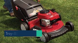 TroyBilt TB210 Review  An easy to use gas lawn mower [upl. by Gipps962]