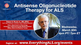 Antisense Oligonucleotide Therapy for ALS [upl. by Forta]