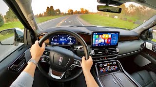 2022 Lincoln Navigator Black Label  POV Review [upl. by Rednas]