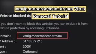 Remove xmrigmonerooceanstream For Good [upl. by Franckot14]