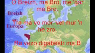 Bro Gozh ma Zadoù  Hymne National Breton [upl. by Llerrit]