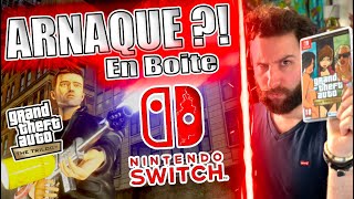 GTA TRILOGY sur SWITCH LARNAQUE en BOITE  🔥 GAMEPLAY FR sur GTA 3 Vice City amp San Andreas [upl. by Alletniuq195]