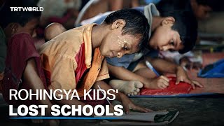 Homebased learning centre closures affecting Rohingya children [upl. by Nollahp701]