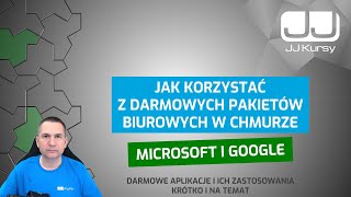 Jak korzystać z darmowych pakietów biurowych w chmurze Microsoft i Google [upl. by Crow269]