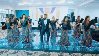 Epic Congolese Wedding  Unforgettable Groom Entrance Dance [upl. by Akerue]