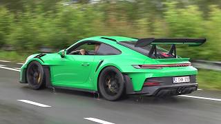 Supercars Accelerating Aventador SVJ 992 GT3 RS KLINE exhaust 765LT RUF 992 AMG GT R Pro Pista [upl. by Rehpotsirhcnhoj328]