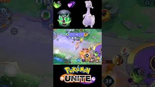 Goodra trolled Charizard and cinderace insane clutch at low HP 😱😱💪 shorts pokemonunite pokemon [upl. by Valenba]