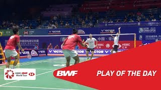 Play Of The Day  VICTOR CHINA OPEN 2018 R32  BWF 2018 [upl. by Alana580]