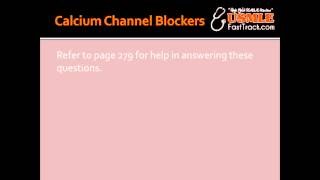 Calcium Channel Blockers  Nifedipine Verapamil Diltiazem amp Amlodipine [upl. by Neenej]