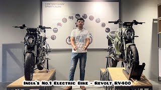 Indias No1 Electric Bike  Revolt RV400 ⚡️  Full Review in Hindi  MrHype [upl. by Noelc]