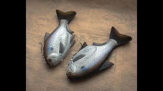 lets make a gizzard shad soft swimbait [upl. by Juta904]