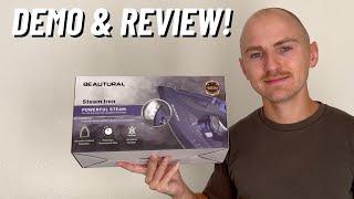 Full Review of Beautural Steam Iron [upl. by Jody]