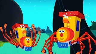 Incy Wincy Spinne  Kinder Musik  Baby Lieder  Ben The Train  Nursery Rhymes  Incy Wincy Spider [upl. by Lars]