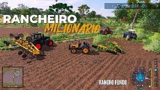 RANCHEIRO VIRANDO FAZENDEIRO MILIONÁRIO FARMING SIMULATOR 22 [upl. by Kenway]