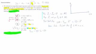 Autocorrelation Question [upl. by Link]