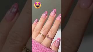 Pink cute nailart Polygel design tutorial 😍 nails nailart diynails [upl. by Ashley429]