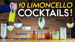 Top 10 Limoncello Cocktails plus Lime amp Orange [upl. by Bent]