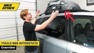 Thule 869 Interstate Rooftop Cargo Luggage Carrier Overview [upl. by Oluas]