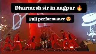 Dharmesh sir full performance 🔥🔥 in nagpur views dharmesh😍😍 [upl. by Kellyann]