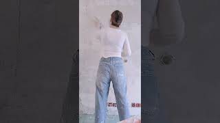 How to Prepare Tiles Wall ​ Wall paint​ Fast amp Beauty part 6196 [upl. by Nylauqcaj828]