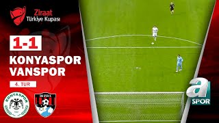 Ziraat Türkiye Kupasında Büyük Centilmenlik Örneği Konyaspor 1  1 Vanspor 02122021 [upl. by Balough429]