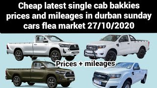 cheap single cab bakkies in durban sunday cars flea market 271024 [upl. by Marquis710]