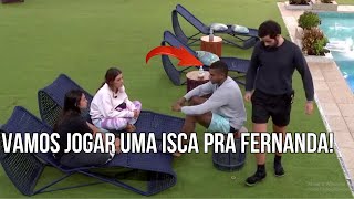 VAMOS CHAMAR FERNANDA PRA JOGAR COM NÓS Davi planeja expor Fernanda para o grupo dela bbb24 [upl. by Civ]