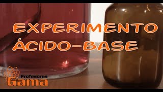 Experimento ácido base [upl. by Aloise]