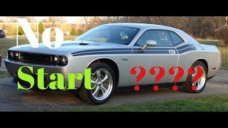 DIiagnosing a No Start 2012 DODGE CHALLENGER Wont CrankClicksFixed [upl. by Bearce]