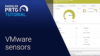 PRTG Tutorial  VMware Sensors [upl. by Skill]