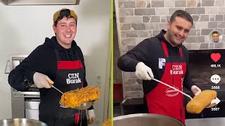 XXLKäsesticks vom TikTok Chefkoch  Kochen wie Burak 🧀 34 [upl. by Birdie]