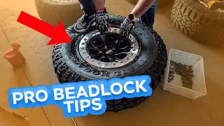 BEADLOCKS How to mount amp dismount your beadlocks like a PRO [upl. by Landes870]