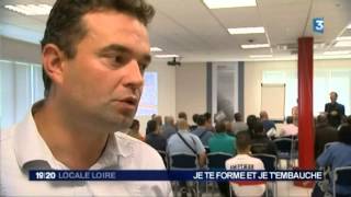 Club Gier Entreprises Usineurs Je te forme et je tembauche France 3 Loire [upl. by Conlan]