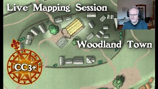 Live Mapping Woodland Town [upl. by Suiremed]