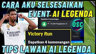 TIPS LAWAN AI LEGENDA  CARA AKU MENYELESAIKAN EVENT LEVEL DEWA VICTORY RUN MENANG LAWAN AI LEGENDA [upl. by Iphlgenia279]