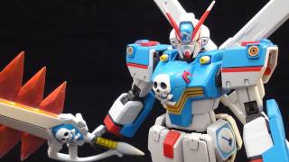 MG Crossbone X3 Part 2 Gundam X3 gunpla painted model review [upl. by Aryam]