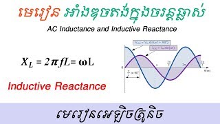 អាំងឌុចតង់ក្នុងចរន្តឆ្លាស់​ AC Inductance and Inductive Reactance [upl. by Nosmoht833]