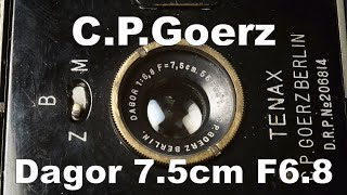 Goerz Dagor 75cm F68 開放F68〜F25の作例比較 HD 1080p [upl. by Caine]