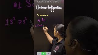 Electronic Configuration Of Scandium  Rapid Chemistry 150  Class 11  By Nikki Maam [upl. by Erodoeht]