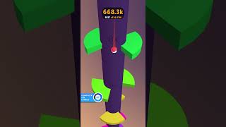 Helix Jump Level 2457 helixjump gaming mobile shorts [upl. by Francyne]