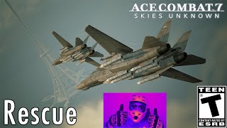 Accidentally Assassinating the Former President  Ace Combat 7 4 [upl. by Leidgam994]