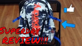 Superdry backpack review [upl. by Merritt]