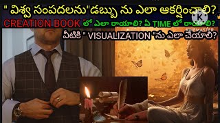 quotవిశ్వ సంపదలనుquotడబ్బును ఎలా ఆకర్షించాలిCreation Book లో రాసి Visualize ఎలా చేయాలి SURESH0369 [upl. by Bautista]